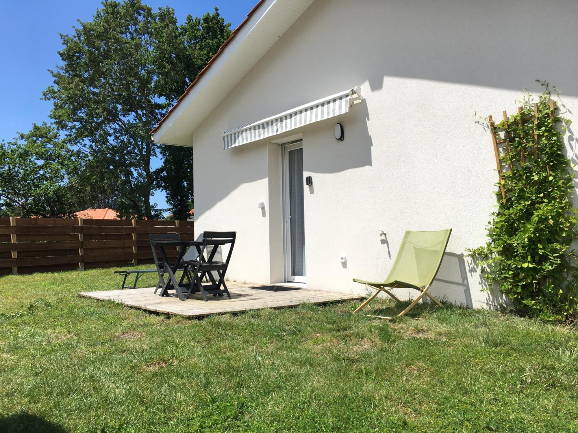 ホテル Chambre Independante Et Paisible Dans Maison Neuve Mimizan-Plage エクステリア 写真